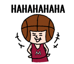 Daily life of Mr. basketball sticker #10444493