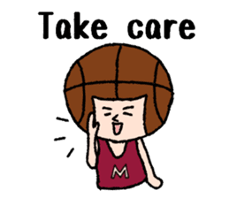 Daily life of Mr. basketball sticker #10444498