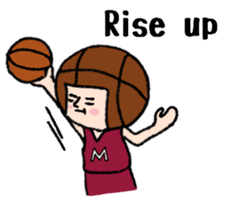 Daily life of Mr. basketball sticker #10444500