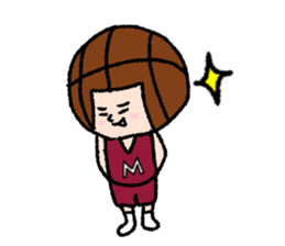 Daily life of Mr. basketball sticker #10444501