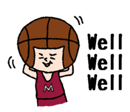 Daily life of Mr. basketball sticker #10444502