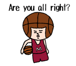 Daily life of Mr. basketball sticker #10444503