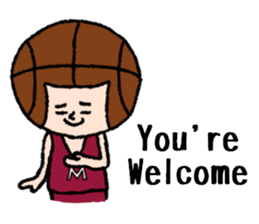 Daily life of Mr. basketball sticker #10444507