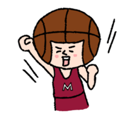 Daily life of Mr. basketball sticker #10444513