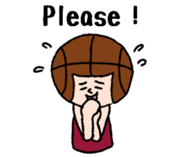 Daily life of Mr. basketball sticker #10444515