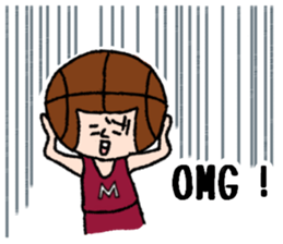 Daily life of Mr. basketball sticker #10444516