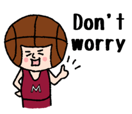 Daily life of Mr. basketball sticker #10444517