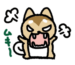 japanese Dog-Shiba Wanko sticker #10444927