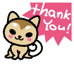 japanese Dog-Shiba Wanko sticker #10444928
