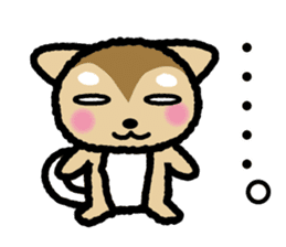 japanese Dog-Shiba Wanko sticker #10444954