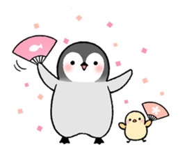 Emperor penguin brothers 3 (English) sticker #10444979