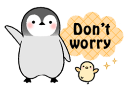 Emperor penguin brothers 3 (English) sticker #10444982