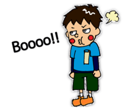 The Elementary school boy sticker #10445777