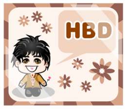 Dip a Boy sticker #10445951