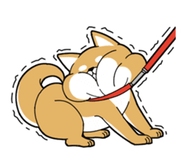 DAME SHIBA2 sticker #10446159