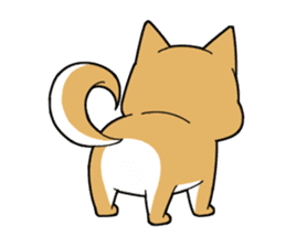 DAME SHIBA2 sticker #10446160