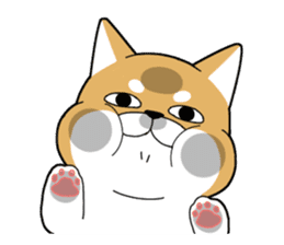 DAME SHIBA2 sticker #10446162