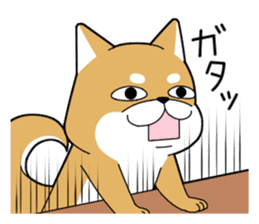 DAME SHIBA2 sticker #10446168