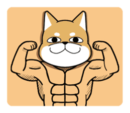 DAME SHIBA2 sticker #10446170