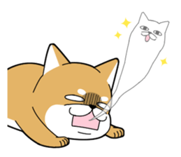 DAME SHIBA2 sticker #10446183