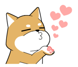 DAME SHIBA2 sticker #10446187