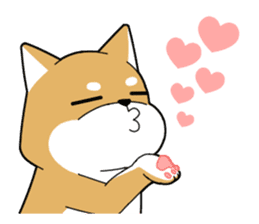 DAME SHIBA2 sticker #10446187