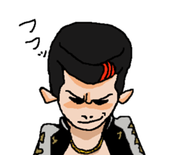 Chivalrous spirit 3 sticker #10446261