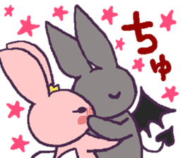 I am simply one hell of a rabbit sticker #10446840