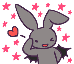 I am simply one hell of a rabbit sticker #10446867