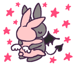 I am simply one hell of a rabbit sticker #10446869