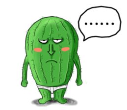 cool cactus sticker #10447312