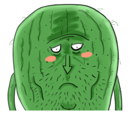 cool cactus sticker #10447324