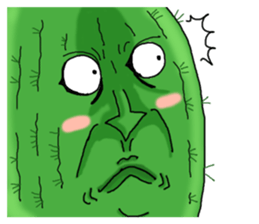 cool cactus sticker #10447333