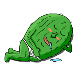 cool cactus sticker #10447341