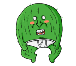 cool cactus sticker #10447344