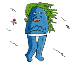 cool cactus sticker #10447348