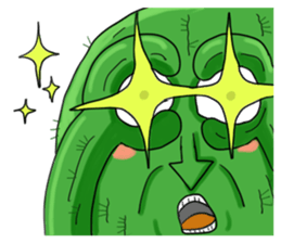 cool cactus sticker #10447351