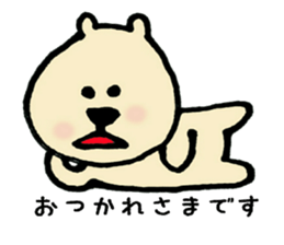 Ugly bear loosely cute sticker of Bell sticker #10447873