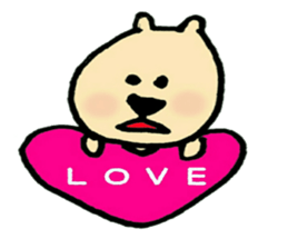 Ugly bear loosely cute sticker of Bell sticker #10447898