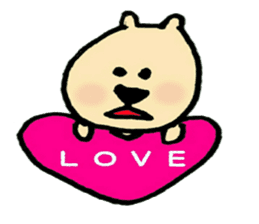 Ugly bear loosely cute sticker of Bell sticker #10447898