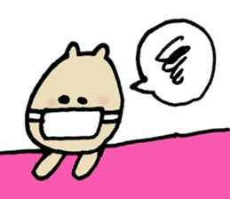 Ugly bear loosely cute sticker of Bell sticker #10447899