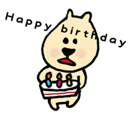 Ugly bear loosely cute sticker of Bell sticker #10447901