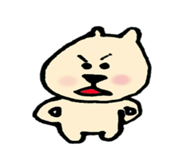 Ugly bear loosely cute sticker of Bell sticker #10447903