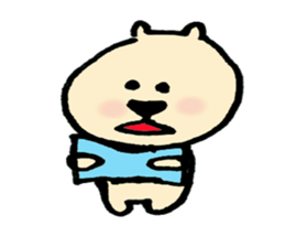 Ugly bear loosely cute sticker of Bell sticker #10447904