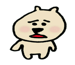 Ugly bear loosely cute sticker of Bell sticker #10447906