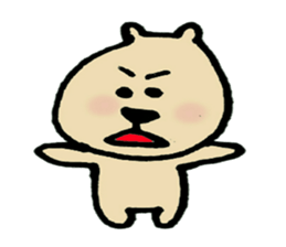 Ugly bear loosely cute sticker of Bell sticker #10447907