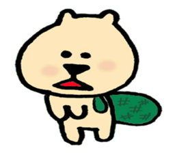 Ugly bear loosely cute sticker of Bell sticker #10447908