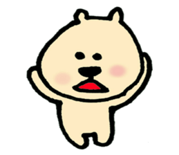 Ugly bear loosely cute sticker of Bell sticker #10447909