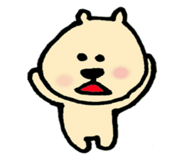 Ugly bear loosely cute sticker of Bell sticker #10447909