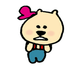 Ugly bear loosely cute sticker of Bell sticker #10447911